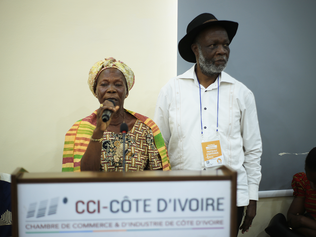 Réconciliation des sociétaires de la COMAGOA